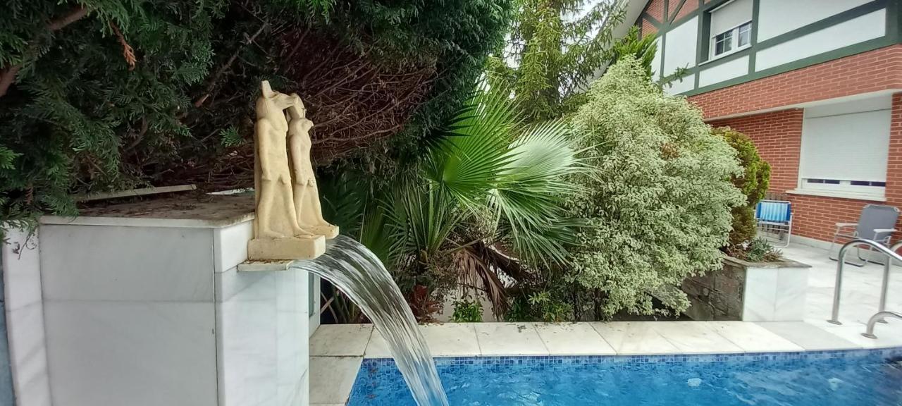 Chalet Con Piscina, Sauna Y Jacuzzi Cerca Del Mar A Media Hora De Bilbao Y Santander El Puente  Екстериор снимка